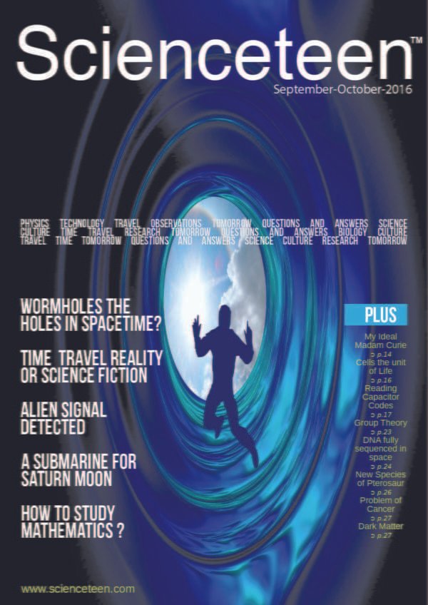 Scienceteen Magazine Sept-Oct-2016