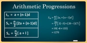 Read more about the article Airthmetic Progression
