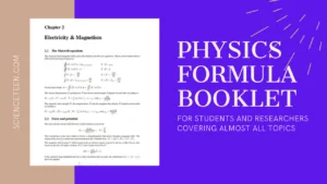 Read more about the article Physics Formula Booklet