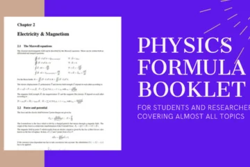 Physics Formula Booklet