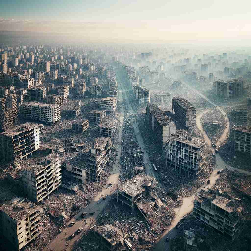 An image illustrating Independent Estimate of Gaza Deaths Exceeds Official Figures